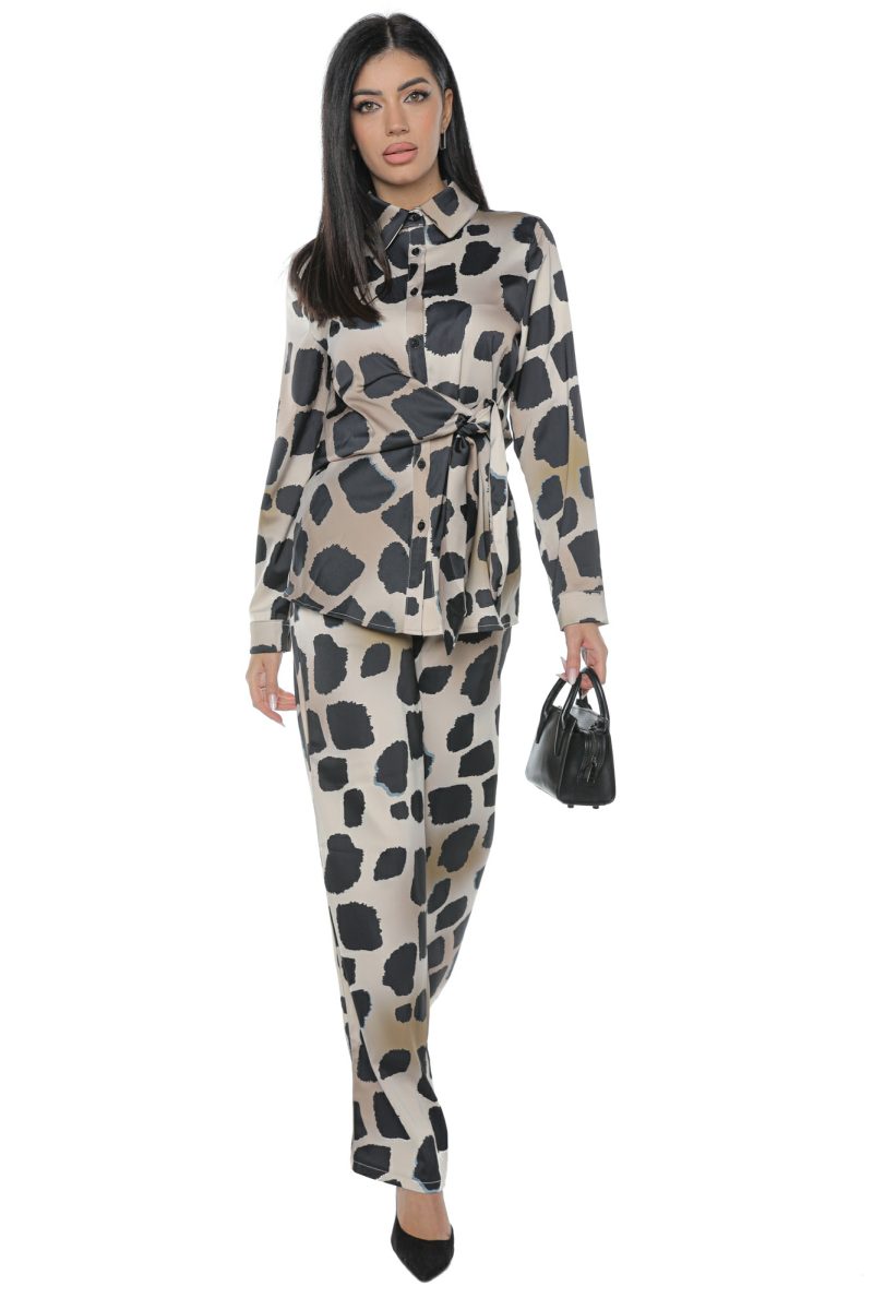 Compleu Damă Animal Print Agnes (1)